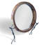 Atlas Chamcha Wood Beveled Accent Mirror