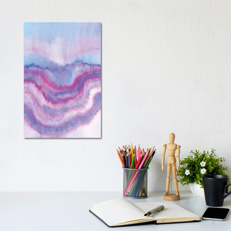 Abstract XVIII 1 Piece Wrapped Canvas Painting, 20.32 cm H x 30.48 cm W