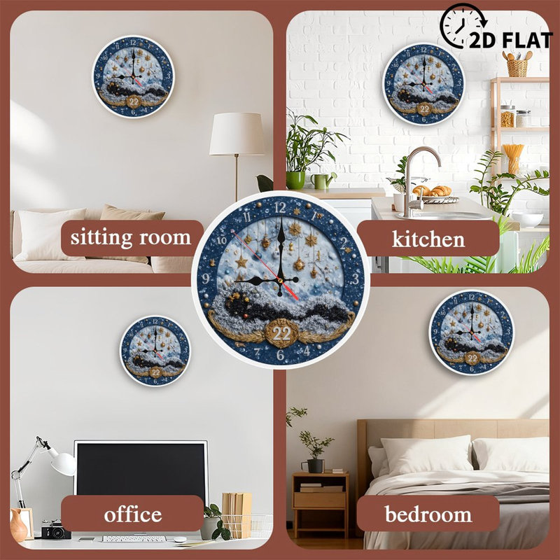 Horloge-Cadran-Avec-Casse-Noisette-Cadeaux