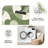 Modern Art Deco Green area rugs for Living Room, Soft and Comfortable, Suitable for all seasons, easy to maintain, machine washable Indoor floor mat, Under Table Farmhouse suitable for Bedroom, Dining Room, Study,  Balcony, Home Decor Patio-414762206