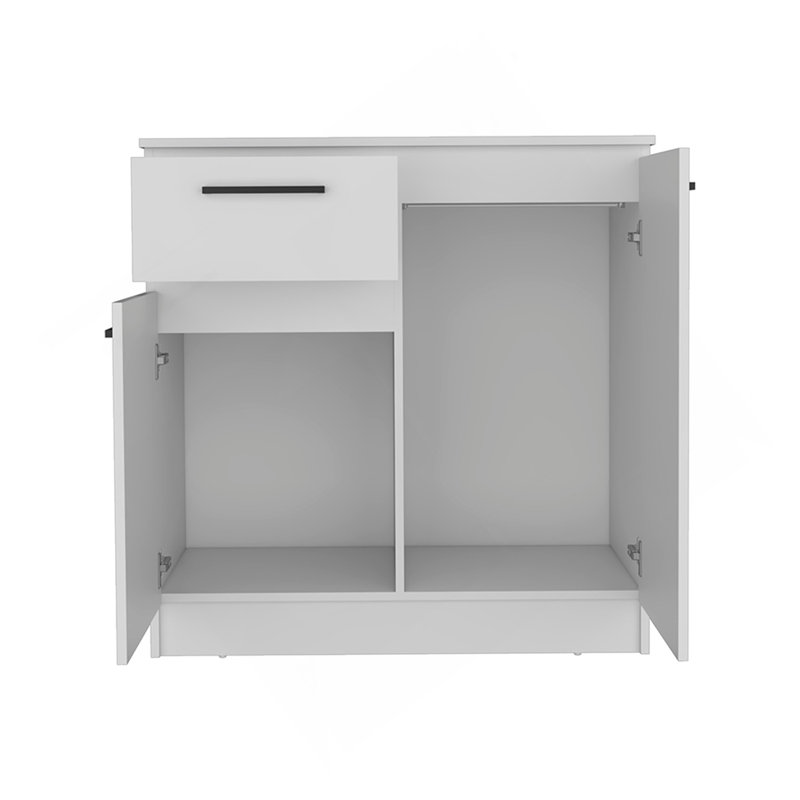 Orleans Dresser With 2-Door And Single Drawer, White