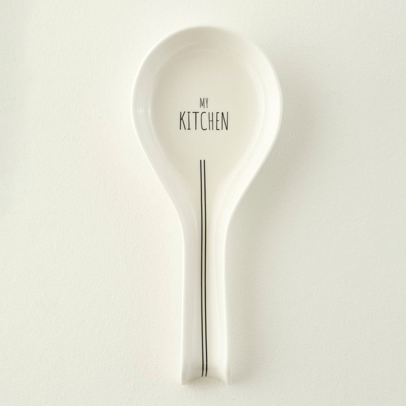 Repose-cuillère en porcelaine My Kitchen