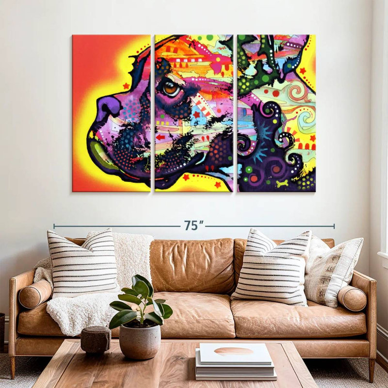 Brampt Profile Boxer, 42" H x 65" W