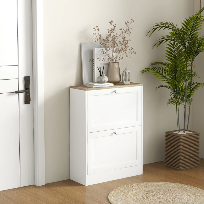 Meuble à chaussures mince pour vestibule HOMcom