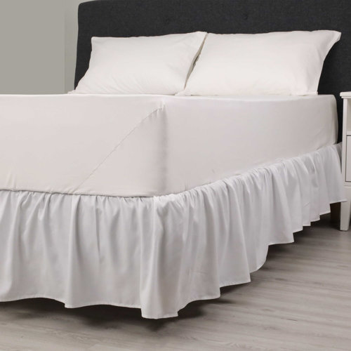 Martex Ruffled Wrinkle Resistant Bed Skirt & Reviews | Wayfair
