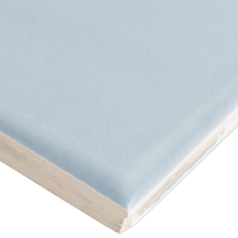 Manchester 3x12 Glossy Ceramic Subway Tile, Dew Blue