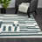 Abani Rugs Douglas DEC240A Modern Lines Area Rug-1792013056