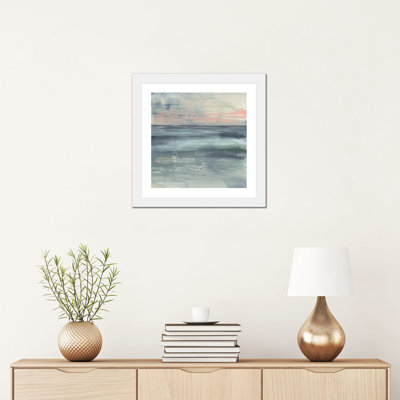 " Pastel Coast I " Oil Painting