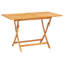 Charleroi 4 - Person Teak Patio Dining Set with Rectangular Table