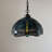 Tiffany Pendant Lighting Plug in Stained Glass Dragonfly LED Bulb Included 12"W*12"D*60"H-268900065