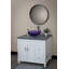 Plateau de meuble-lavabo simple en pierre 25 po Eden Terrazzo-100655331