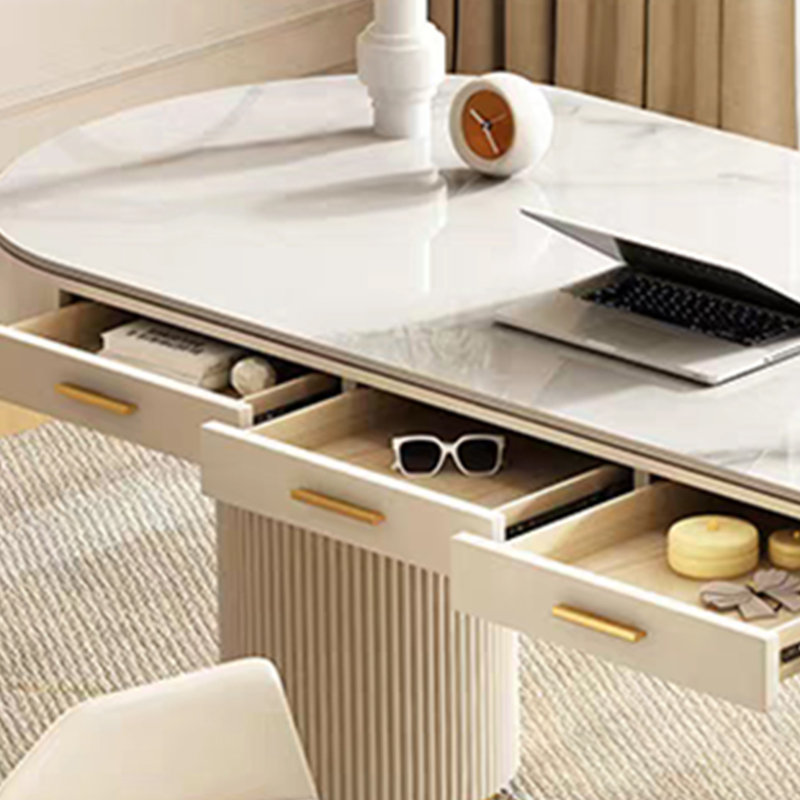 Bureau de conception exquise, H 29,52 po x l 55,11 po x P 27,55 po