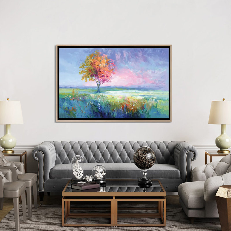 Peaceful Landscape by Leon Devenice - Gallery-Wrapped Canvas Giclée on Canvas, 101.6 cm H x 152.4 cm W  x  4.445 cm D