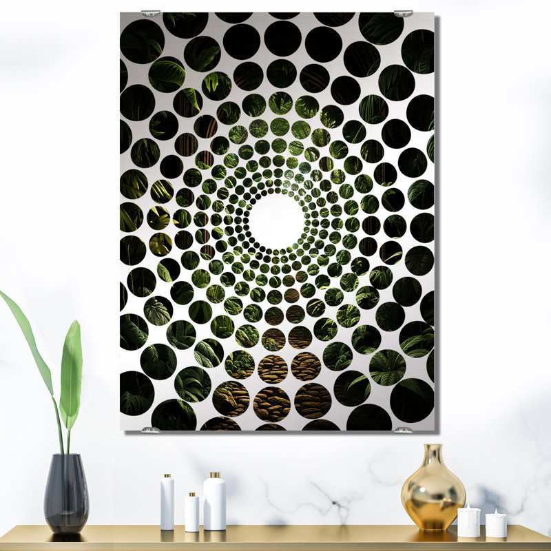 Awan - Miroir mural jungle MIR134985, 40 po x 30 po
