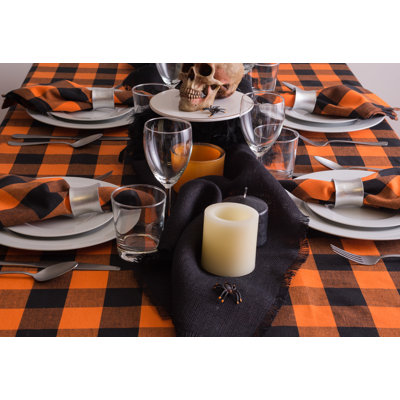 Wolsingham Gingham 100% Cotton Square Tablecloth