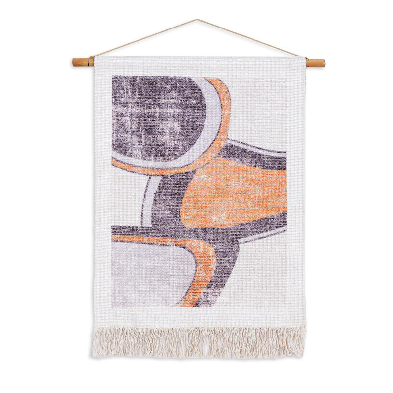 Elegant Decorative Fabric Painting, 23.6 x 33.5 inches | 60% Polyester / 40% Cotton, Thickness: 0.2 inches | Perfect for Home Décor, Art Lovers, and Unique Gift Ideas, Vibrant Colors & Durable Design