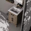 20 po De salle de bain en chêne gris avec plateau en acrylique, robinet, comptoir avec miroir inclus