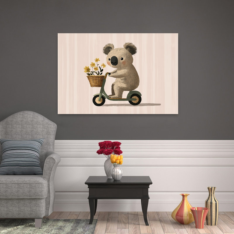 Reproduction d'art mural Koala, 32" H x 48" W