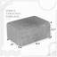 Canapé d'angle Cloud en forme de L avec pouf, confort moelleux et tissu velours côtelé résistant pour un style de vie moderne-1381430067