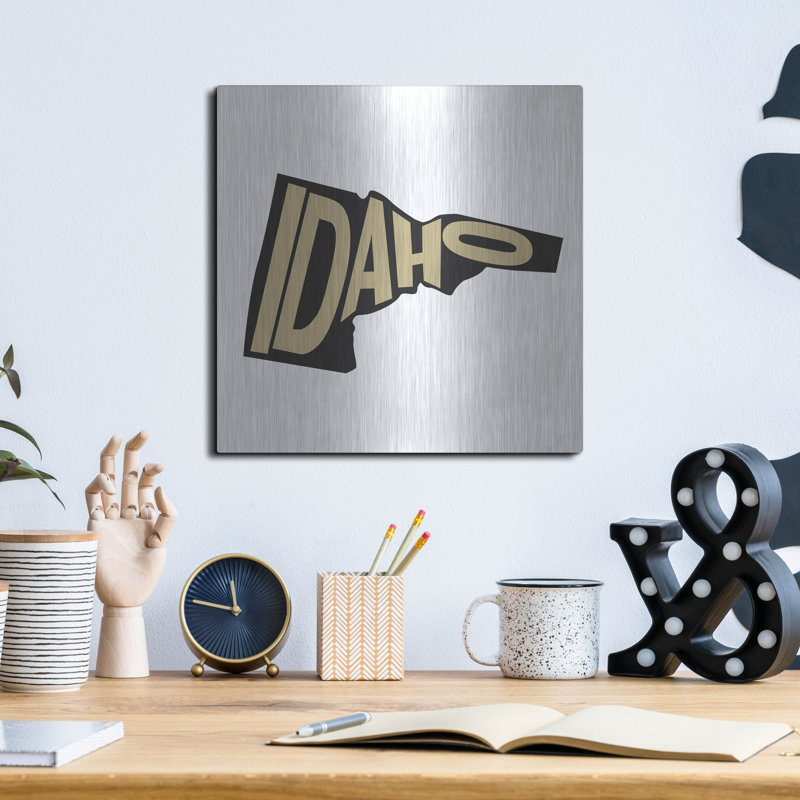 Luxe Art 'Idaho 2'  by Art Licensing Studio Wall Art