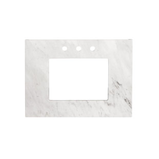 Plateau de meuble-lavabo simple 30,56 po WideAppeal ™