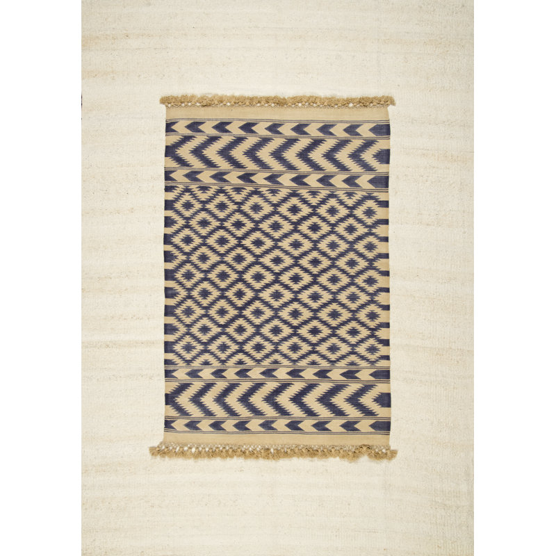 Tapis bleu area Wallace