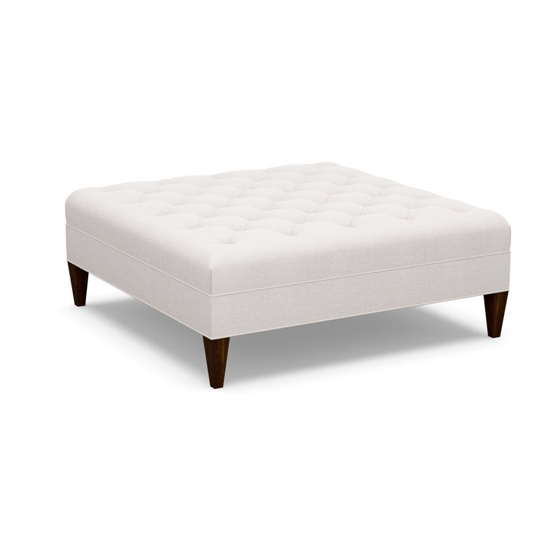 Square Ottoman, Walnut, 3906-73