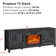 Unfinished TV Stand for TVs up to 65" with Fireplace Included