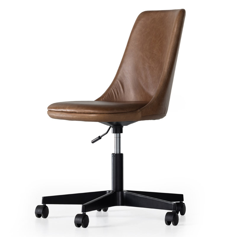 Leather Swivel Task Chair