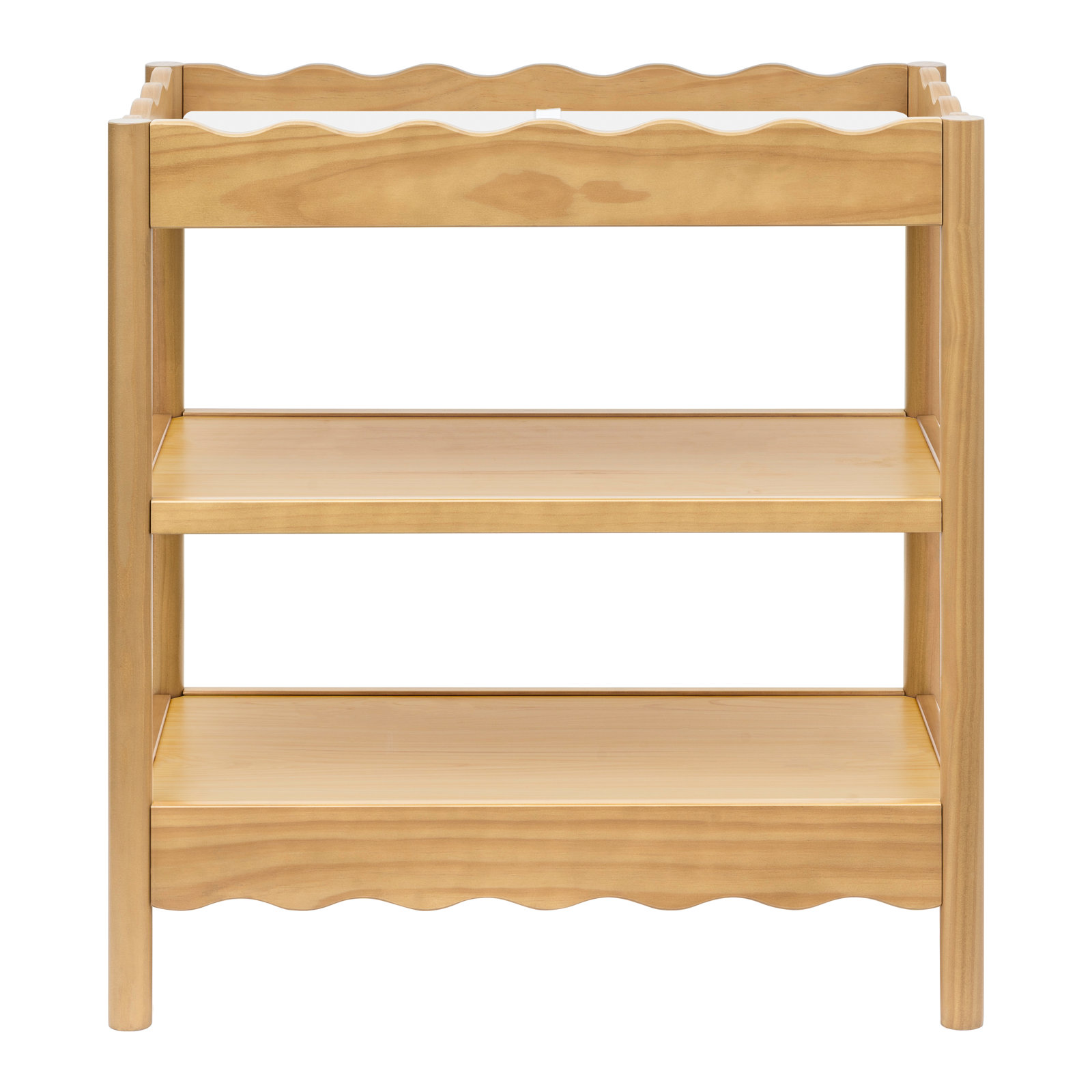 Swell Solid Wood Changing Table, Yellow
