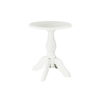Cawley Solid Wood Pedestal End Table