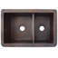 Cocina 33" L x 21" W Double Basin Undermount Kitchen Sink-17150772