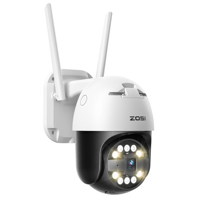 Caméra IP de sécurité C353 3K 5MP WiFi 355 ° PTZ avec audio bidirectionnel et détection de véhicule