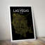 « las vegas city map », reproduction d’impression sur affiche en contraste-31735248