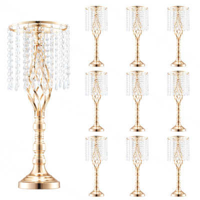 Vase en cristal 10 pièces pour mariage
