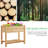 Colyt Fir Wood 2-Tier Raised Garden Bed with Drainage Holes-934657093-927464437