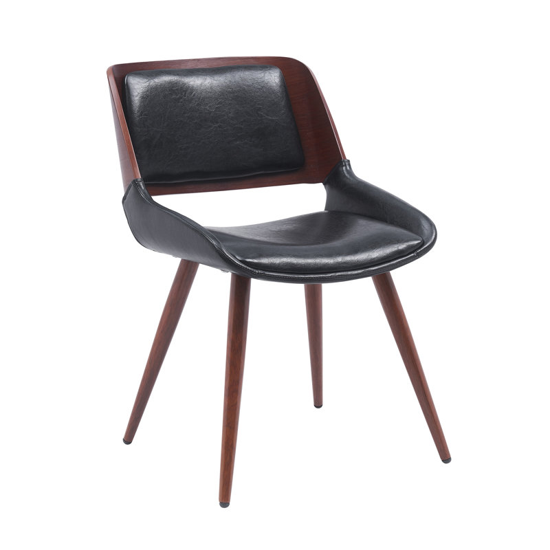 Chaise de salle à manger Ayrton, Obsidienne polie