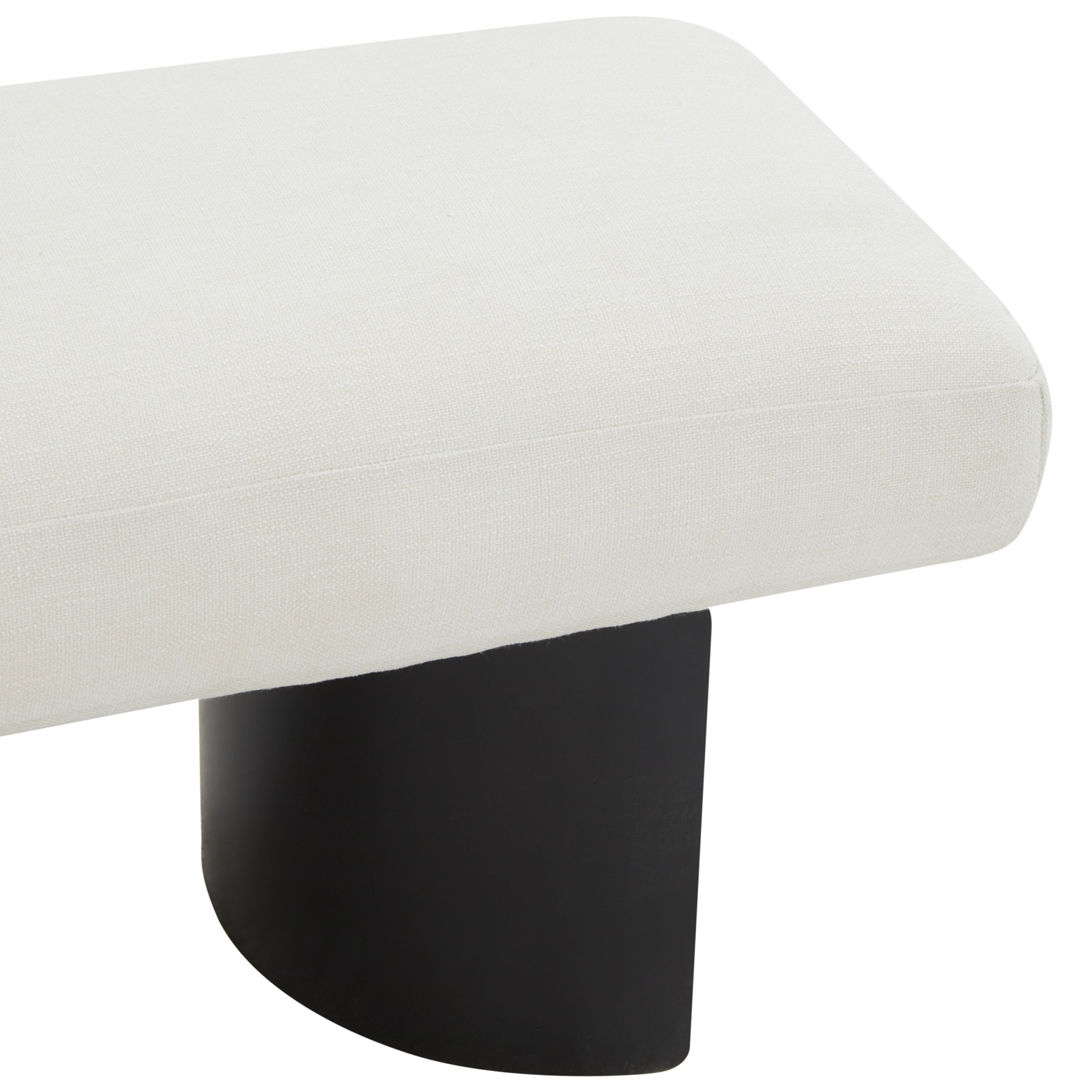 Axelle Bench, White