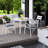 Sawyerville Square Aluminum Outdoor Dining Table-945758793