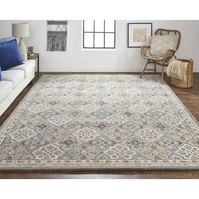 Hand Tufted Wool Oriental Indoor Rug