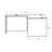 Mod L-Desk with Single Pedestal-87690696-87690693