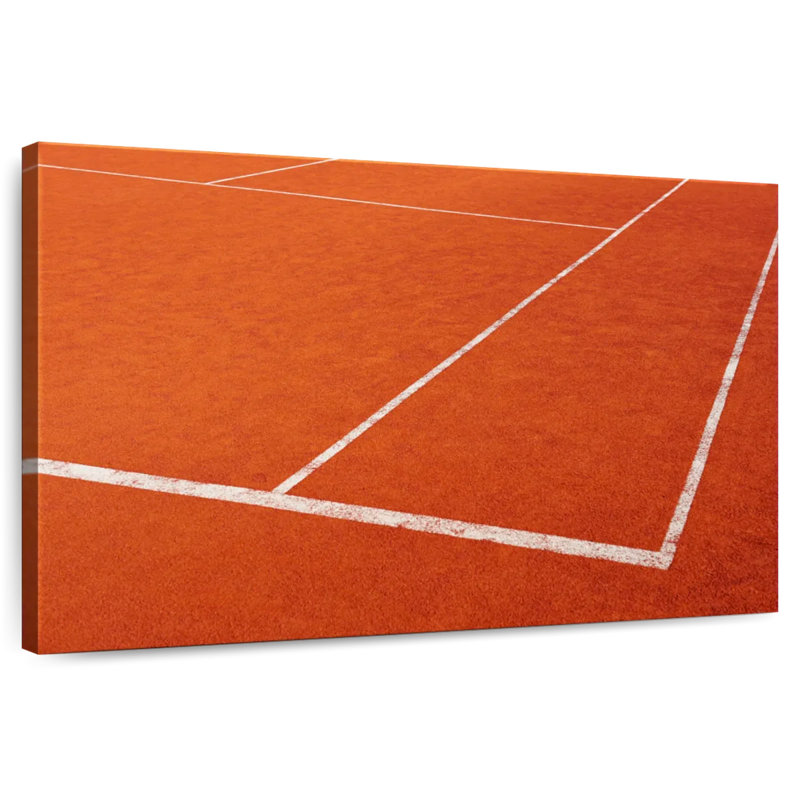 Tennis clay court Sireci, H 26 po x l 39 po