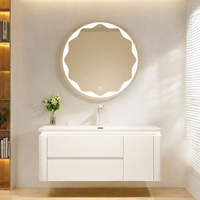 Armoire de salle de bain simple et luxueuse