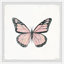 «Colorful Butterflies», ensemble de 3 reproductions d'art sur papier encadrées-1263504619