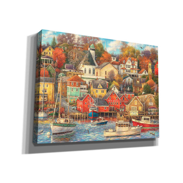 Puzzle 2000 Teile „Good Times Harbor“ Von Chuck Pinson – Kunstpuzzle Für Erwachsene