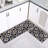 Elegant Carmen Kitchen Mat and Runner Regal Tile Design, Low-Profile, Universal Fit, 32"/47"Lx20"W-91229696