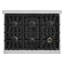 36" Natural Gas Cooktop with 6 Burners