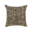 Porter 24" Woven Cotton Blend Throw Pillow , Black