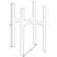 Indro Metal Plant Stand