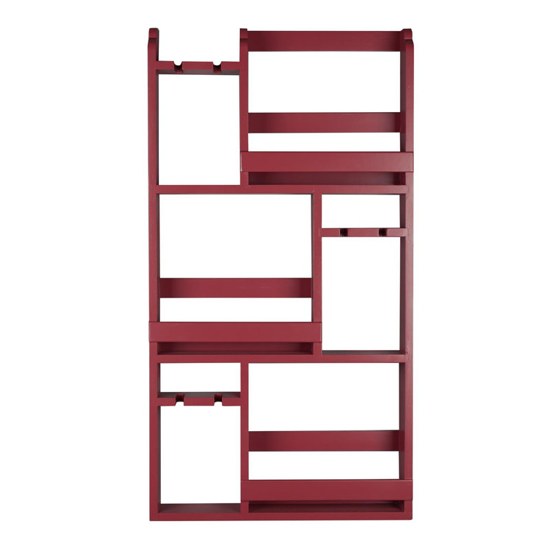 Myron Wine Rack, Red